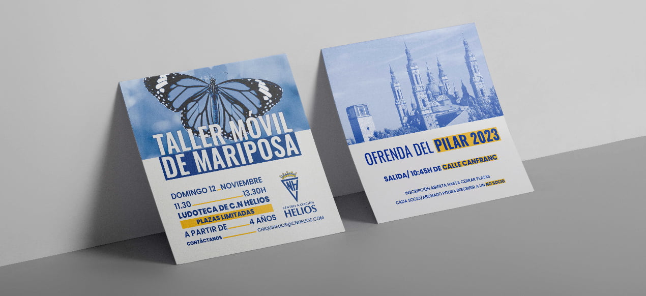 Cartel creado por birdcom para helios