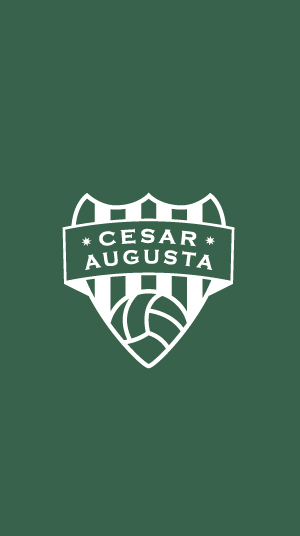 Logo contraste color secundario Fútbol Sala Femenino César Augusta