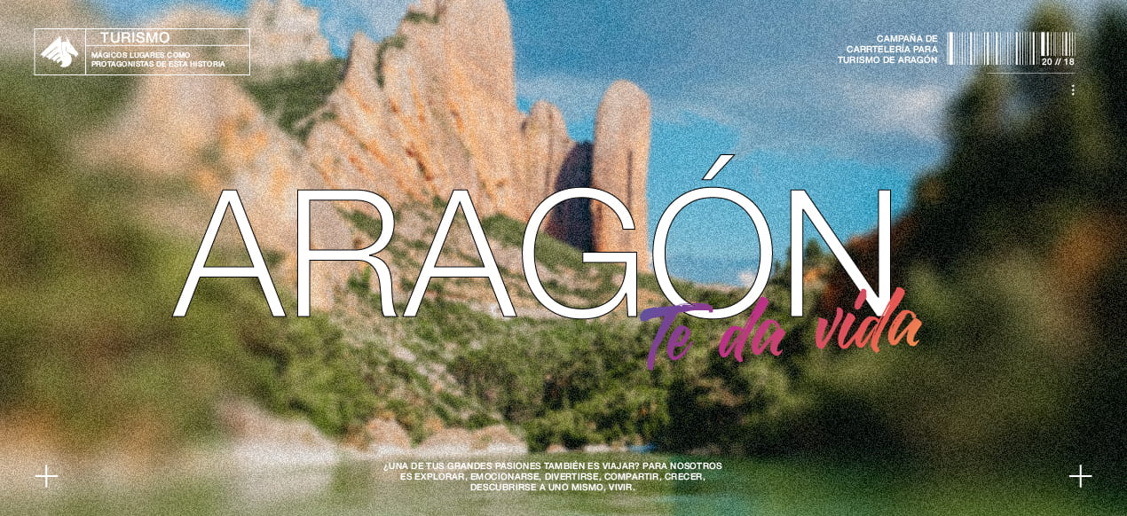 Diseño de cateleria Turismo de Aragón