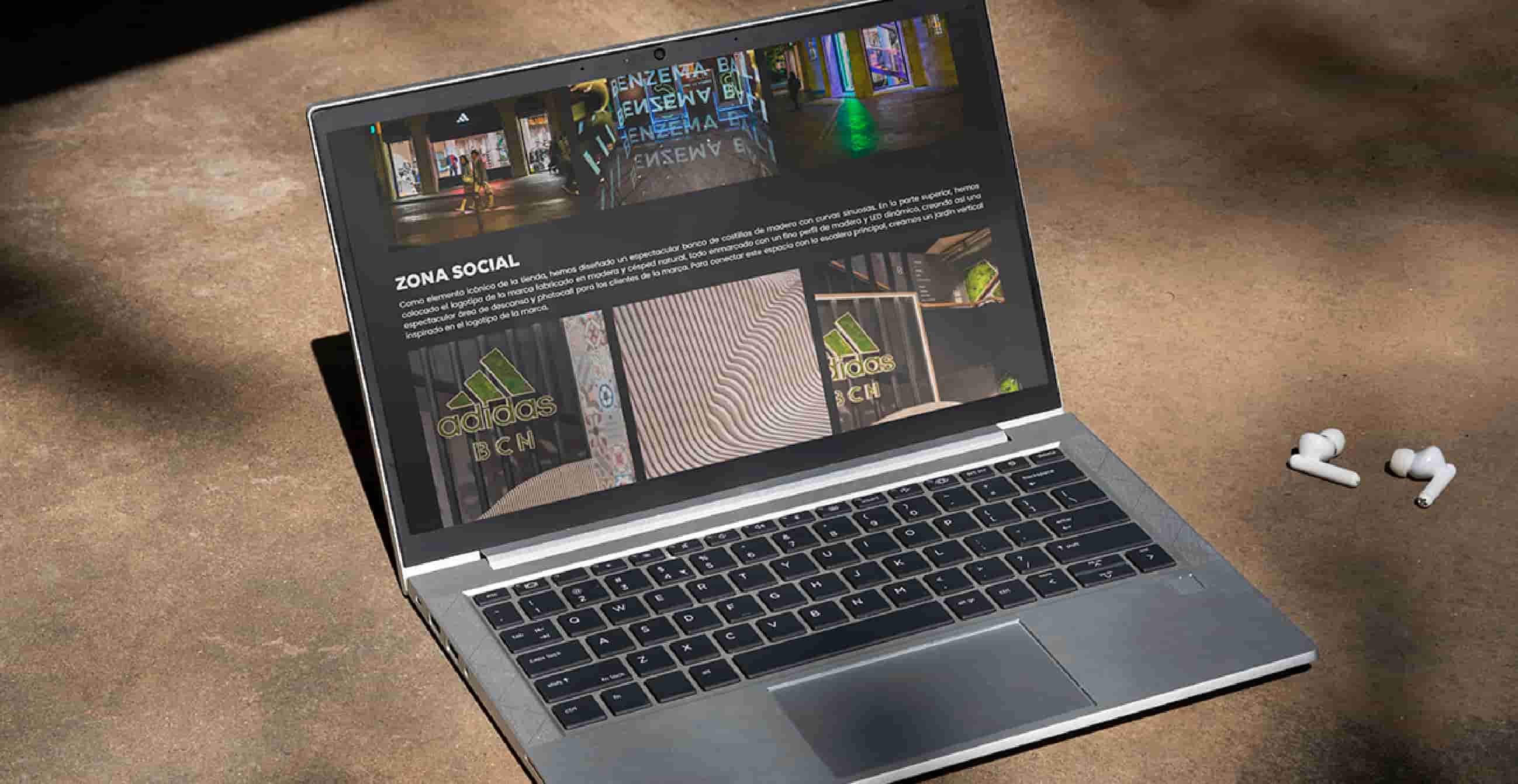 Diseño web realizado por birdcom para Nabegos