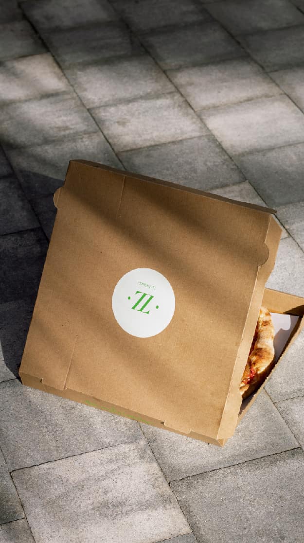 PAckagin de las pizzas