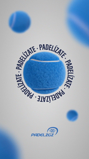 diseño grafico diseñado para Pádel Zaragoza