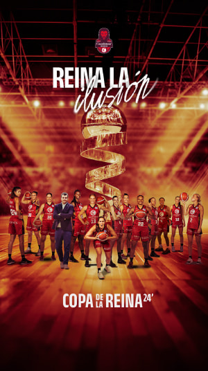 Diseño del cartel de la copa de la reina casademont