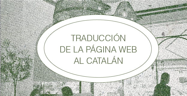Traducción de la página web al catalán