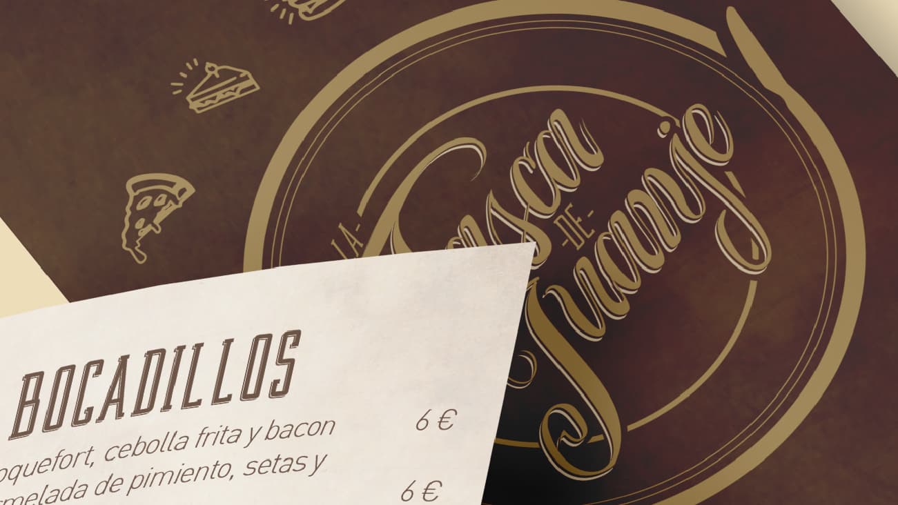 Servicios de Diseño Gráfico - Cartas y menús